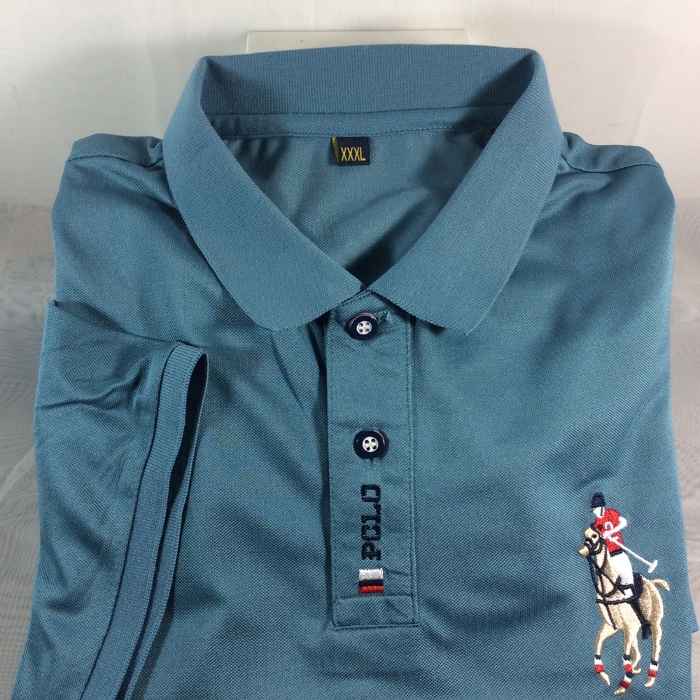 Polo Teen/Big Kid Size XXXL Dark Blue Short Sleeves - New